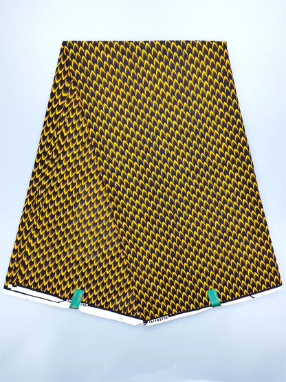 Dutch Ankara Wax Print Fabric High Quality Wax African Hollandais Fabric 100% Cotton Soft African Veritable Real Wax for Dress