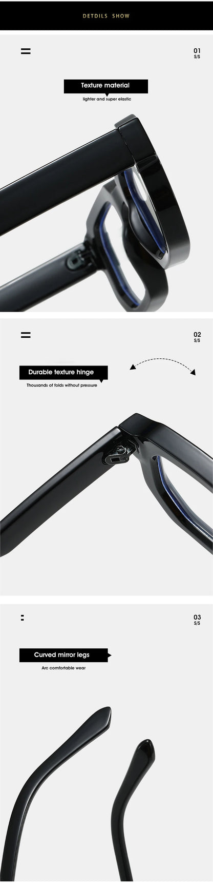 SHAUNA Ins Popular Fashion Polygon Square Women Glasses Frame Clear Anti Blue Light Eyewear Optical Men Red Blue Frame