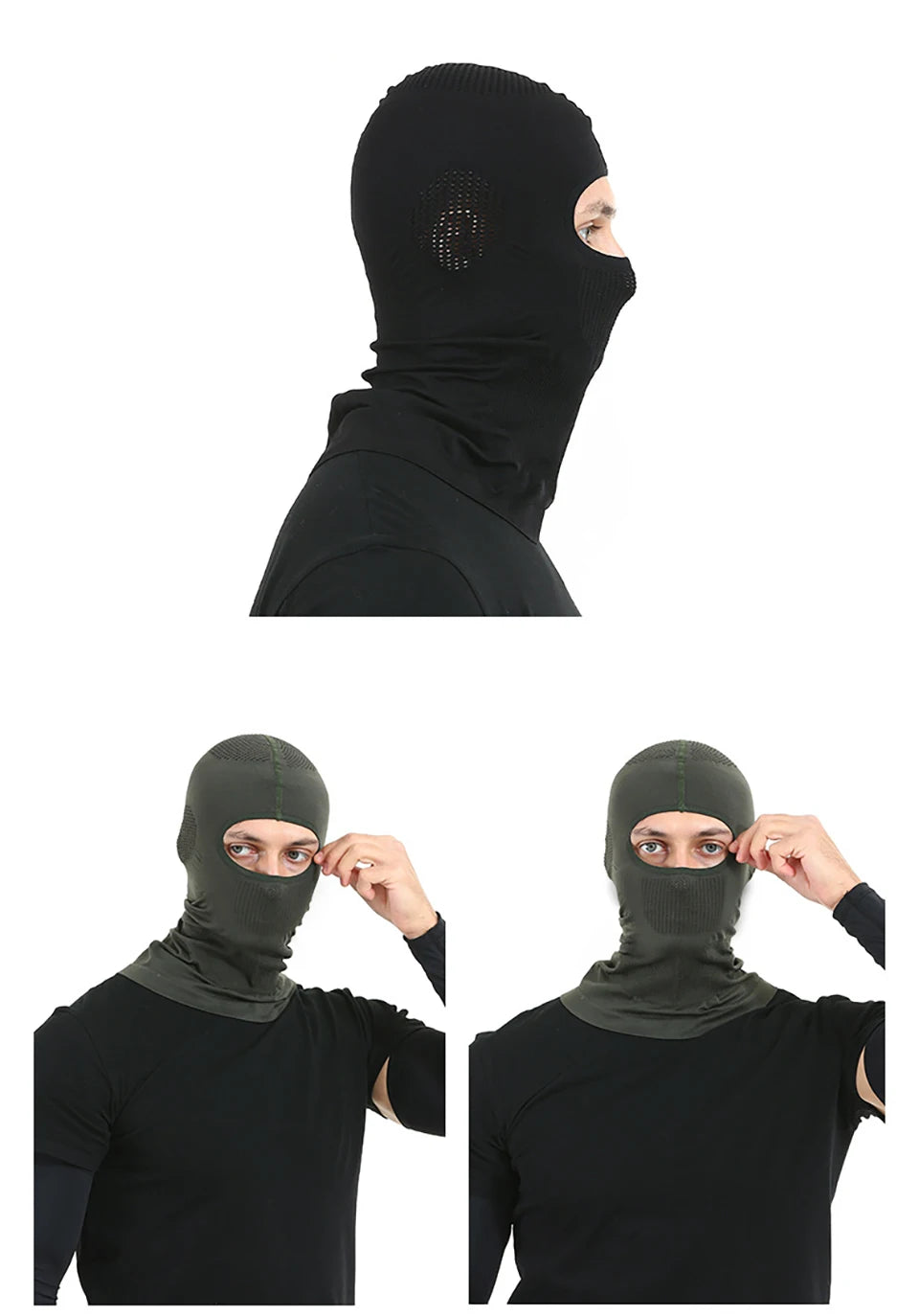 GTUBIKE Breathable Balaclava Hat High Elastic Motorcycle Full Face Mask Bicycle Ski Motorcycle Helmet Inner Cap Scarf Headgear