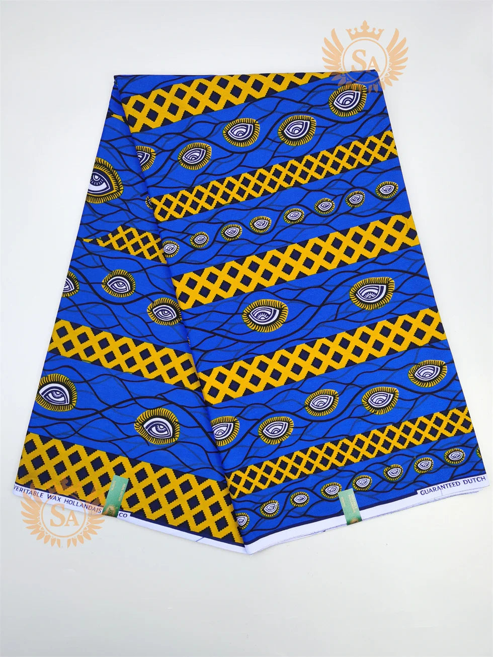 New 100% Cotton Original Real Wax Ankara Fabric 2021 African Print Fabric For Wedding Dress Tissue African Fabric Wax Fabric