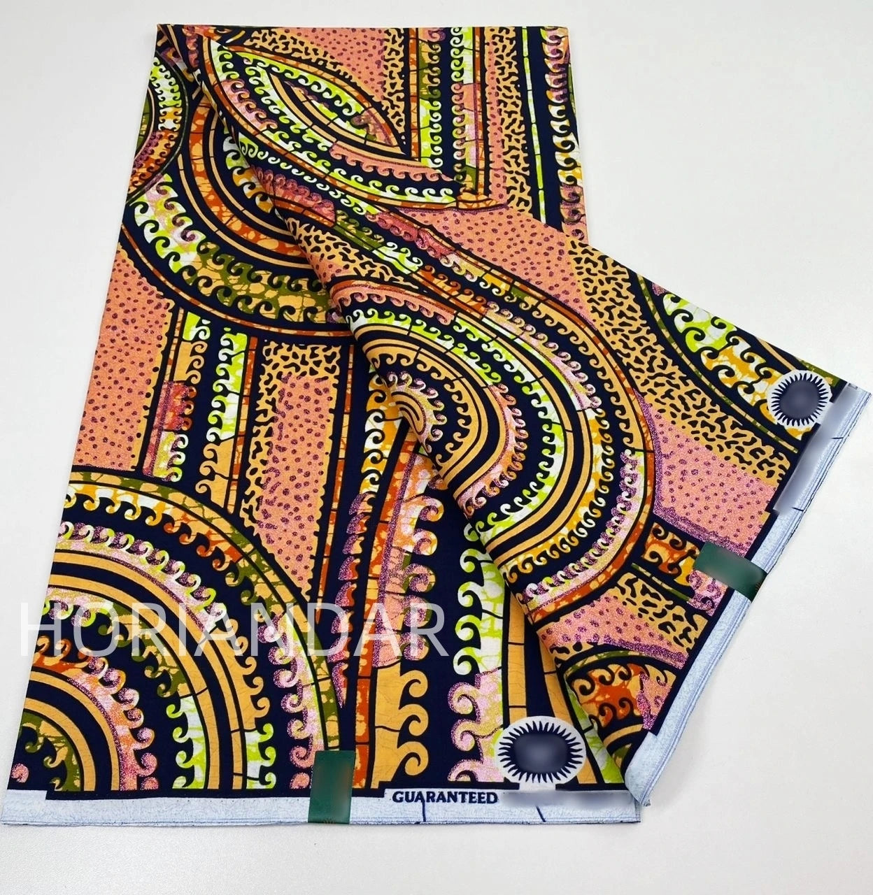 2026 Grand Super Original African Wax Fabric High Quality Nigerian Print Ankara Fabric For Sewing 6 Yard Women Dress 100% Cotton