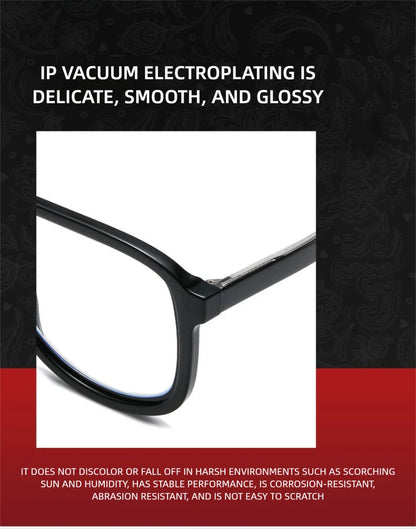 O-Q CLUB Men's Glasses for Reading Glass Eyeglasses Women's Eyepieces Graduated Lenses to Read Eye-glasses -1 Eyeglass Frames