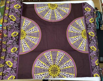 Dutch african Nigiar wax 100% Cotton Real Wax Pagne foVeritable Hollandais Dutch print High Quality fabric cloth 6yards