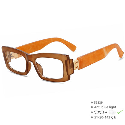 R56339 Women's Square Cat Eye Reading Eyes +1.00 +1.50 +2.00 Modern Small Frame Retro Presbyopia Glasses