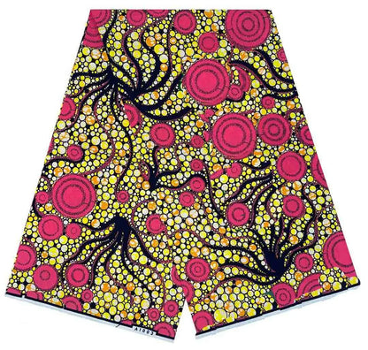 Ankara Wax Fabric 2024 High Quality African Wax Print Fabric 100% Cotton African Guaranteed Veritable Real Wax For Dresses