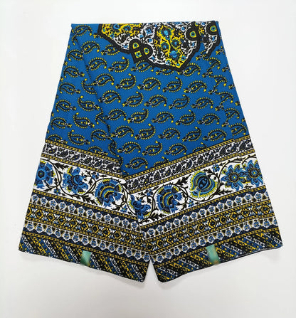 Dutch african Nigiar wax 100% Cotton Real Wax Pagne foVeritable Hollandais Dutch print High Quality fabric cloth 6yards