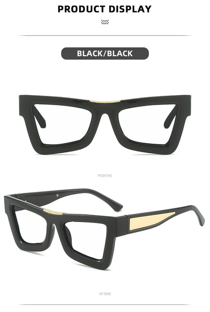 Fashion Personality Colorful Cat Eye Reading Glasses Women Men Luxury Big Frame Anti Blue Light Glasses Presbyopia Eyeglasses