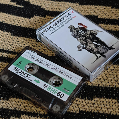 Game Metal Gear Solid V Justin Burnett Music Tape Greatest Hits OST Album Cassettes Cosplay Walkman Car Recorder Soundtracks Box