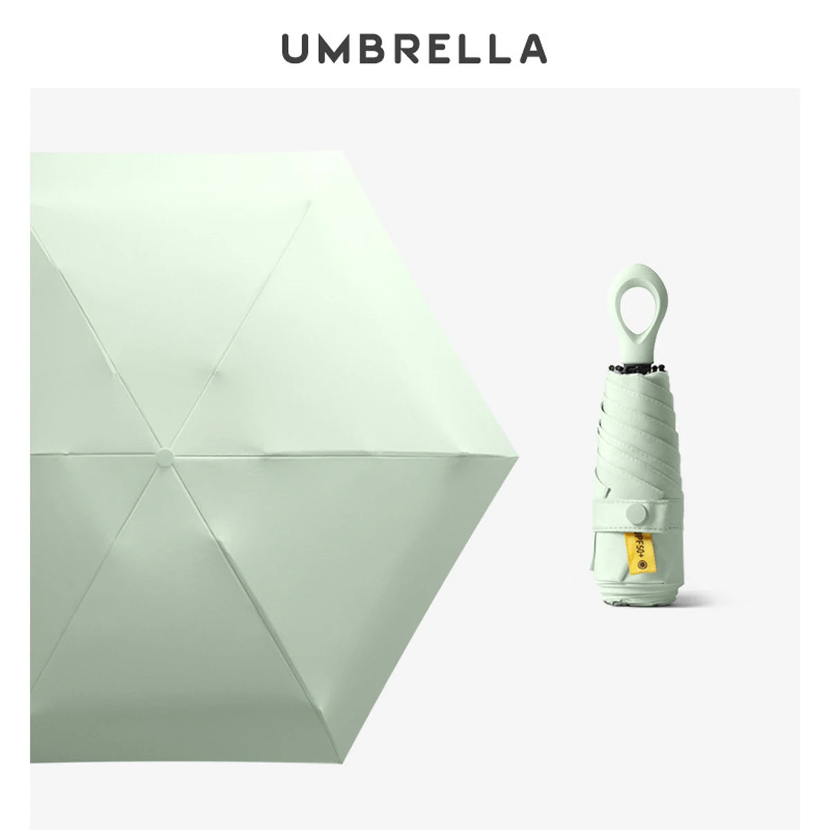 Lightweight Mini Foldable Rain Umbrella Traveling Size Sun Umbrella for Outdoor Use Sun Protections