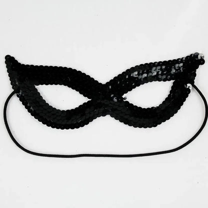 20pcs Women Girl Sequins Sexy Cat Eye Mask Venetian Carnival Masquerade Half Face Ball Masks Birthday Party  Wedding Festival