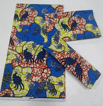 African Ankara prints batik patchwork fabric real wax African sewing material 100% cotton good quality tissu for dress crafts