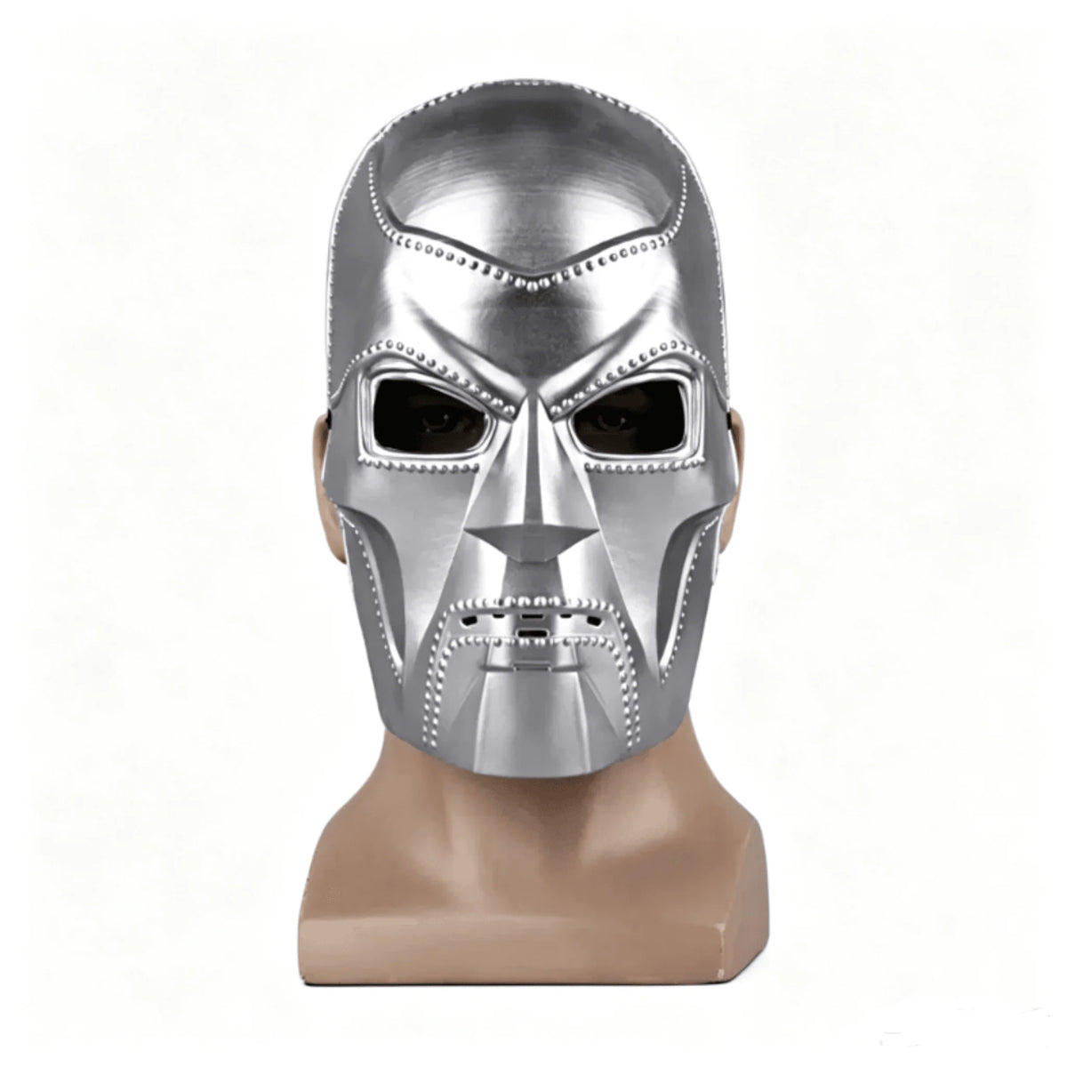 Doctor Doom Victor von Doom Cosplay Mask Adult Unisex Plastic Helmet, Halloween Carnival Roleplay Costume Accessory