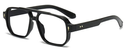 Blue Light Resistant Presbyopia Glasses for Men and Women Elegant Green Square Eyeglasses Frames Comfortable Reading Glasses
