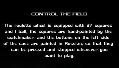 BONEST GATTI New Watches European Button Roulette Fun Game Sapphire Glass Mechanical Watch Diamond Dial Leather Men's Watch