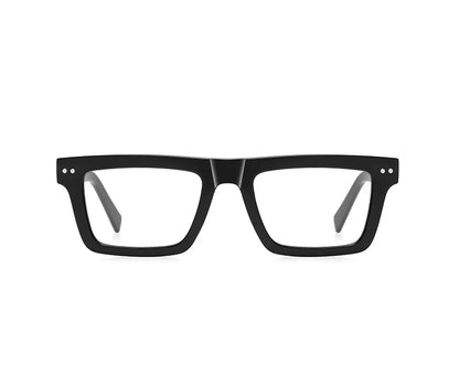 57176 Fashion Optical Spectacle Frames Men Popular Spring Hinge Glasses Frame Women Trend Square Transparent Eyeglass