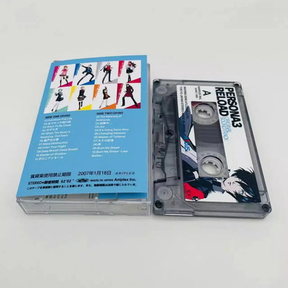 Game PERSONA Shoji Meguro Music Tape Greatest Hits OST Album 3pcs Cassettes Cosplay Walkman Recorder Soundtracks Box Party Music
