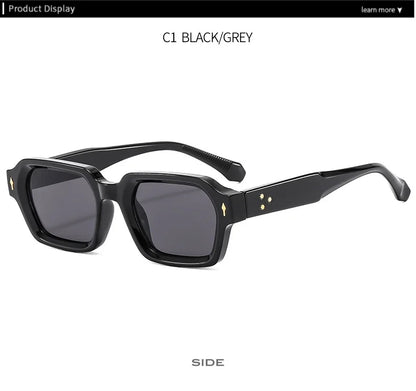 New Fashion Small Square Sunglasses For Women Men Modern Design Retro Double Color Frame Sun Glasses Shades UV400 Eyeglasses