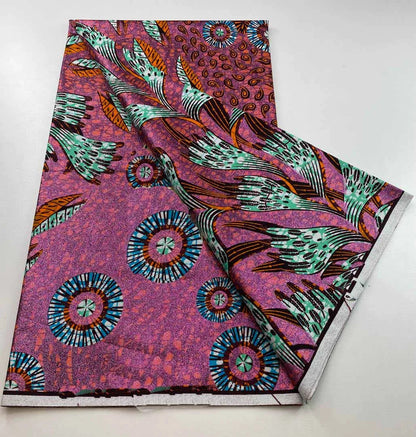 100%Certified Grand Super African Wax Nigerian GlitterGlam Gold Embellished Ankara Wax Printed Fabric Real Original For Sewing
