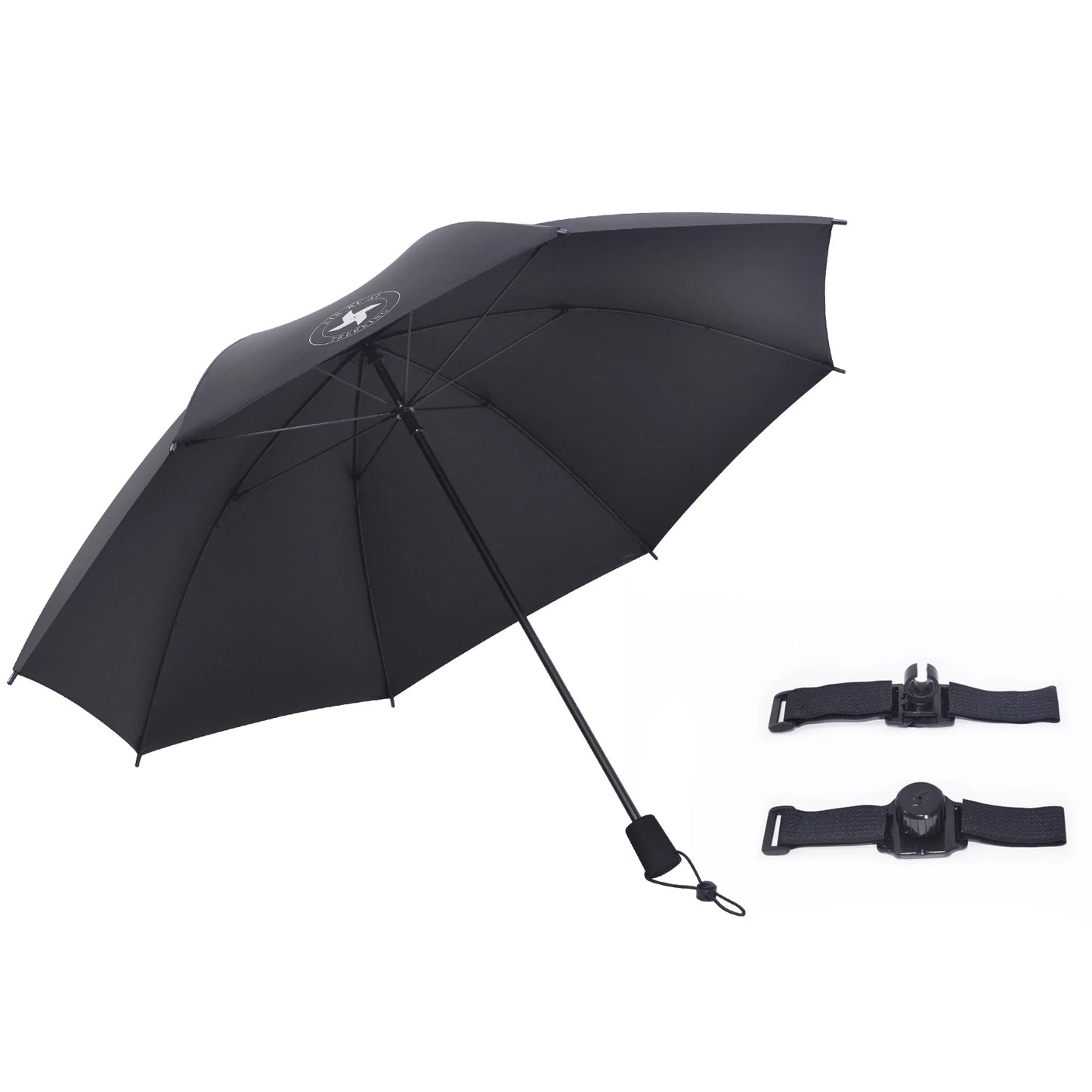 Hiking Umbrella Ultralight Outdoor trekkin long umbrella hands-free UV protection Umbrella Clip for Backpacks Sun & Rain Outdoor