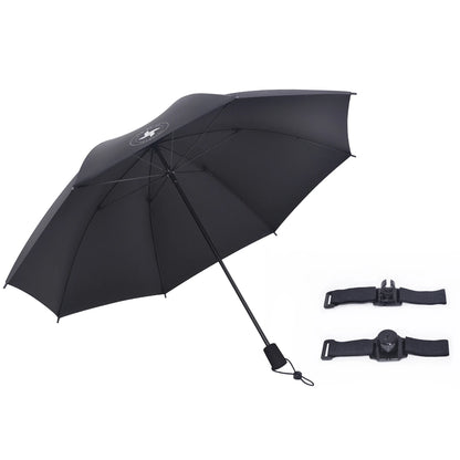 Hiking Umbrella Ultralight Outdoor trekkin long umbrella hands-free UV protection Umbrella Clip for Backpacks Sun & Rain Outdoor