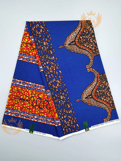 2024 New Hot Sale African Wax Veritable Wax Guaranteed Real High Quality wax print fabric Pagne African Ankara abc