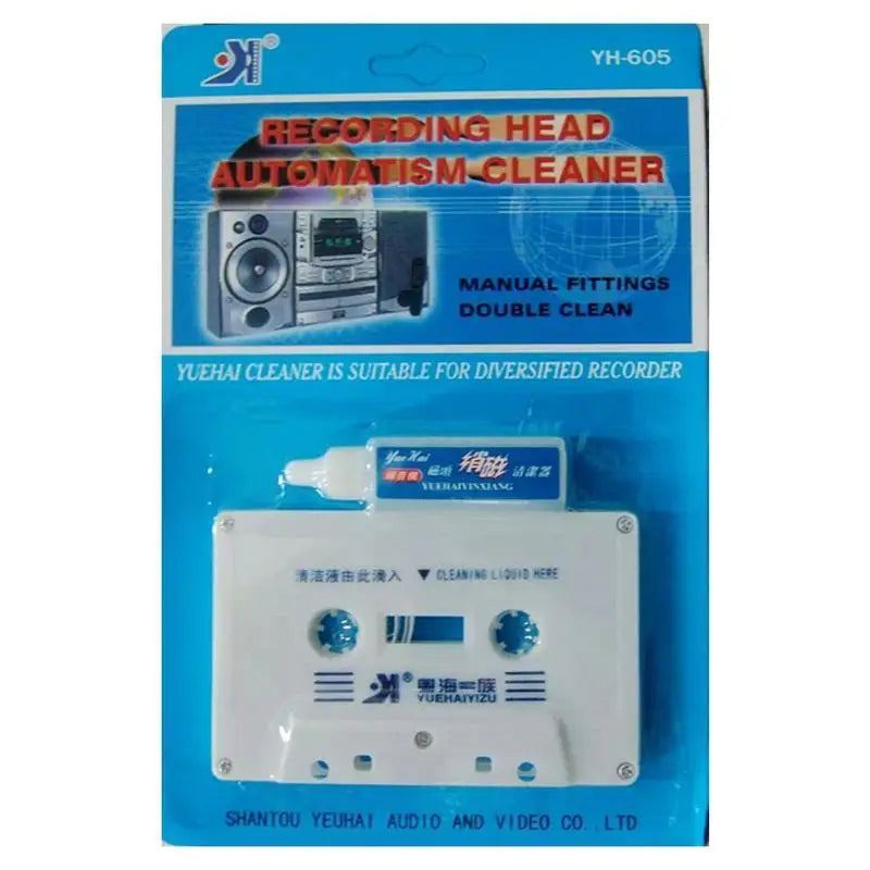 Cassette Tape Head Cleaner Demagnetizer Kits Audio Deck Huishoudelijke Tape Player Reinigingsproducten Recorder Reiniger Vloeist