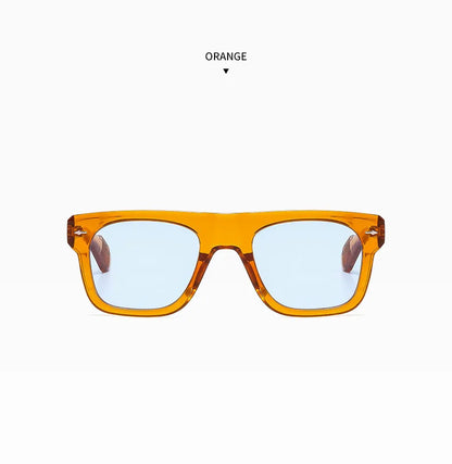 Square Yellow Lens Reading Sunglasses for Men Classic Tinted Prescription Presbyopic Eyewear Outdoor Shade Sun Glasses Readers