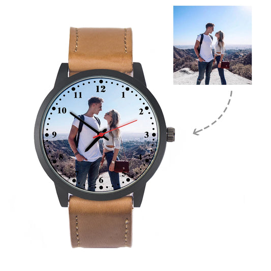 Men's WristWatch Personalized Customizable Arabic numerals Font Quartz Hip hop Cool Style Gift Festival Souvenir