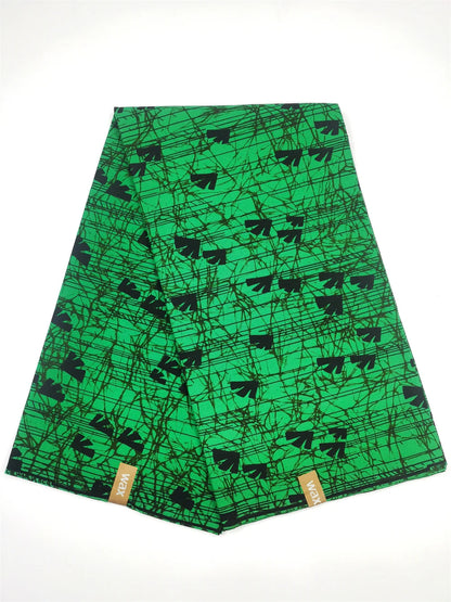 Ankara Fabric African Real Wax Print Fabric 100% Cotton High Quality 6 Yards African Fabric for Party Dress Nigeria