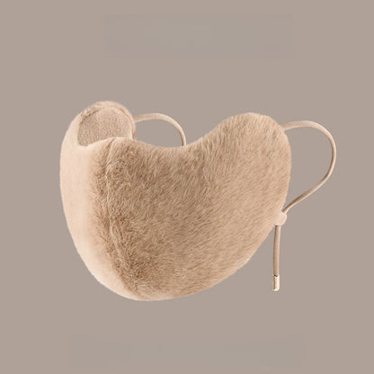 Cycling warm mask for women, winter with thick fleece and high beauty breathable and eye corner protection windproof mask