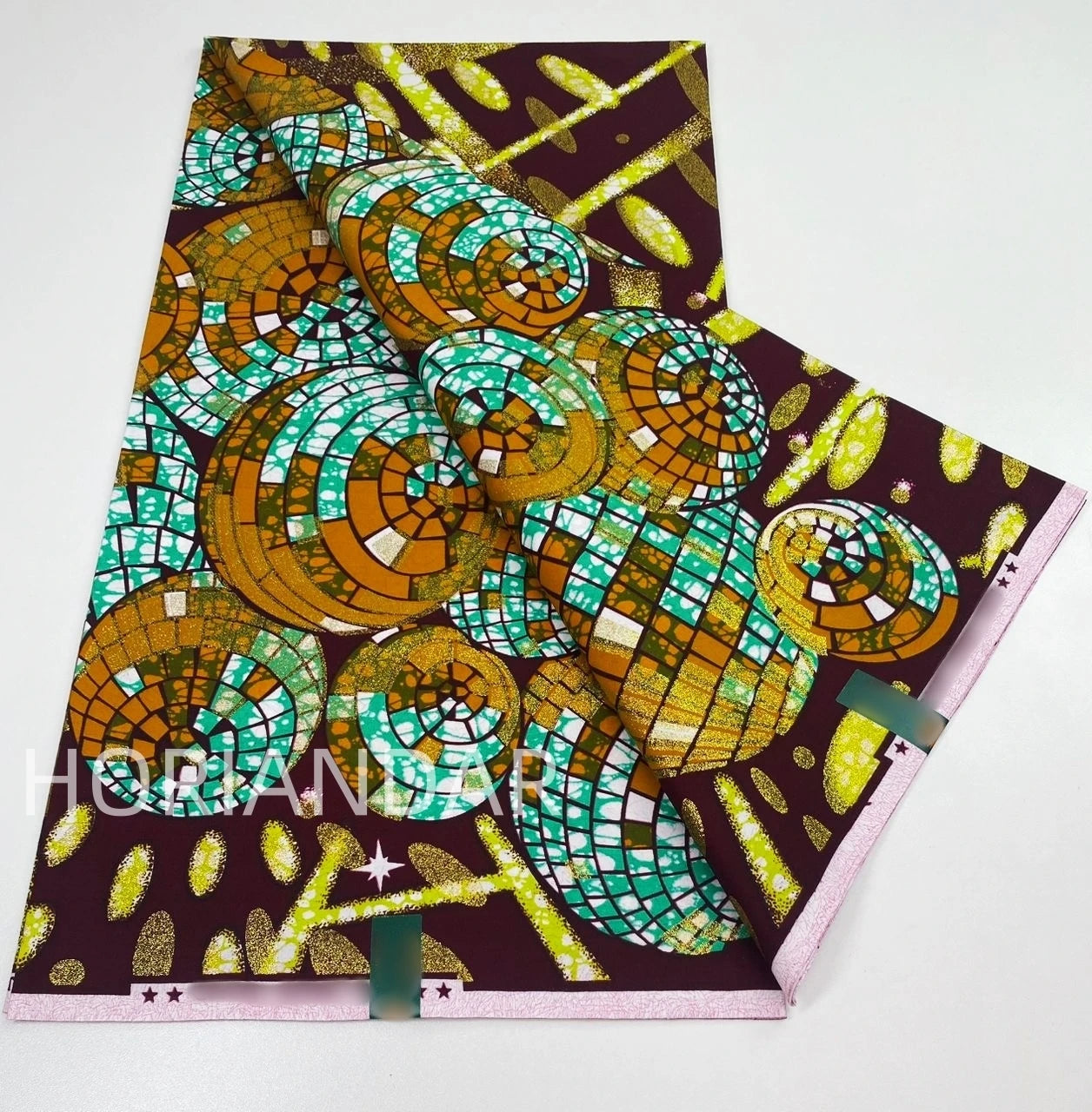 2026 Grand Super Original African Wax Fabric High Quality Nigerian Print Ankara Fabric For Sewing 6 Yard Women Dress 100% Cotton