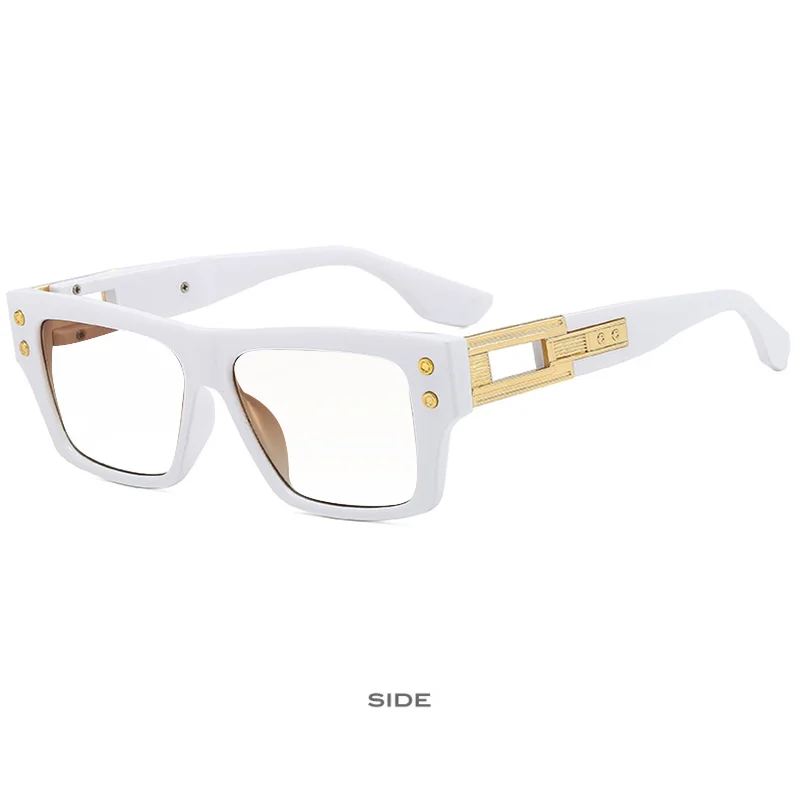 Thick Frame Anti Blue Light Reading Glasses Men Brand Design Square Finished Optical Presbyopic Glasses Customized Diopter