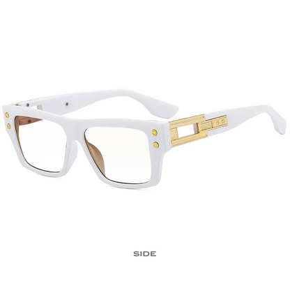 Thick Frame Anti Blue Light Reading Glasses Men Brand Design Square Finished Optical Presbyopic Glasses Customized Diopter