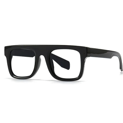 Luxury Square Frame Retro Reading Glasses Men Women Anti Blue Light Rice Nail Glasses Elegant Green Flat Top Computer Eyewear +2