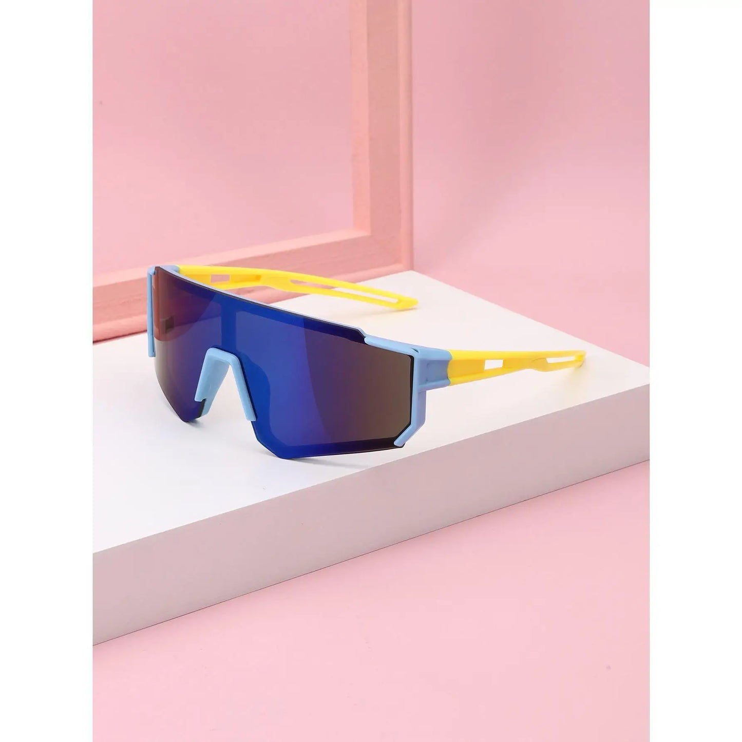 Cycling Sunglasses For Children Kids Riding Sunglasses For Boys Girls Fashion Outdoors Windproof Goggles UV Resistant Shades