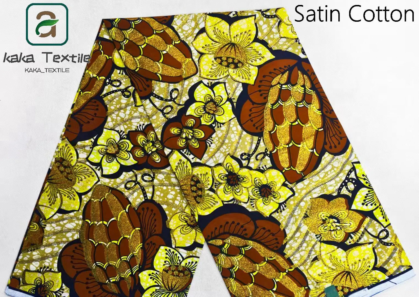 Newest Super Grand African Wax Glitter Glam Fabric Sprinkle Cotton Ankara Batik Material Pagne Wax Gold Print For Sew Uniform