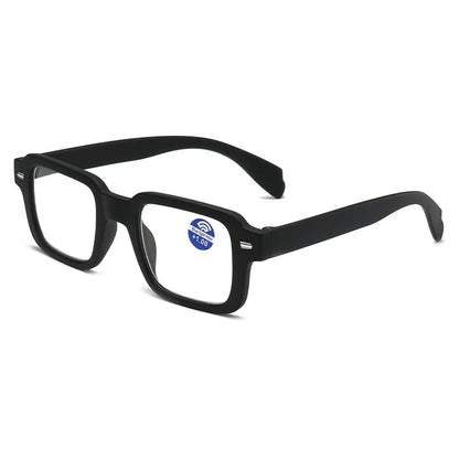 Fashion Women Reading Glasses Square Plastic Computer Anti-Blue Light Women Men Presbyopia Hyperopia Eyeglasses +1.0 +1.5 +2.0