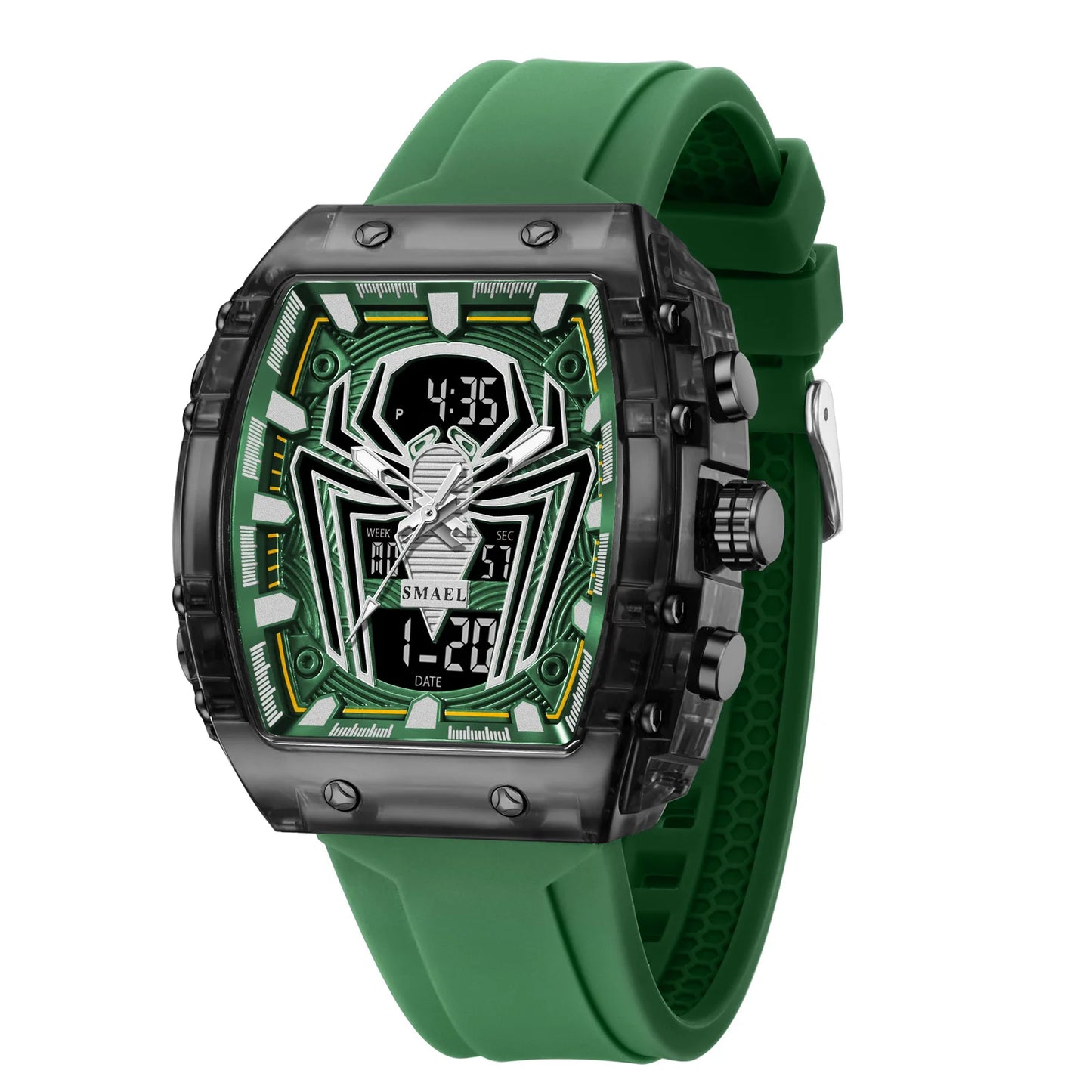 SMAEL Brand 8116 Waterproof Dropshipping Watch Alarm Clock Luminous Young Fashion business Quartz Sport Wristwatches