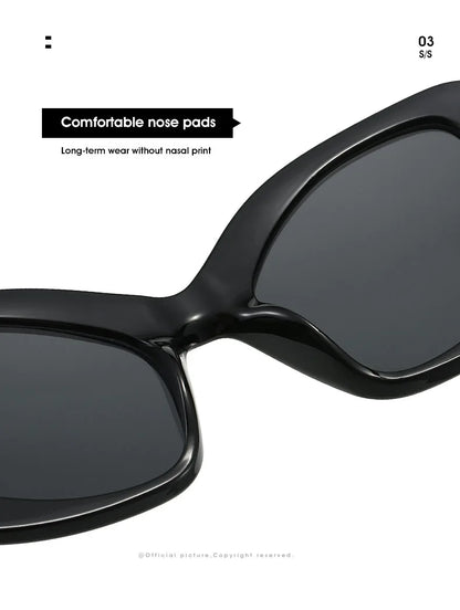 Oversized Reading Glasses Women Luxury Brand Designer Cat Eye Chunky Glasses Anti Blue Light Customised Prescription Glasses