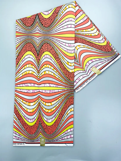 Newest Grand African Wax Glitter Glam Fabric 100% Cotton Ankara Batik Material Pagne Wax Gold Print Sewing Party Dress