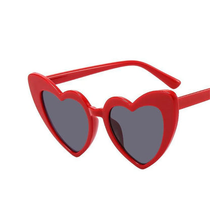 Love Heart Shaped Sunglasses Women Men Big Frame Fashion Love Sun Glasses UV400 Protection Unisex Eyewear Shade Goggles