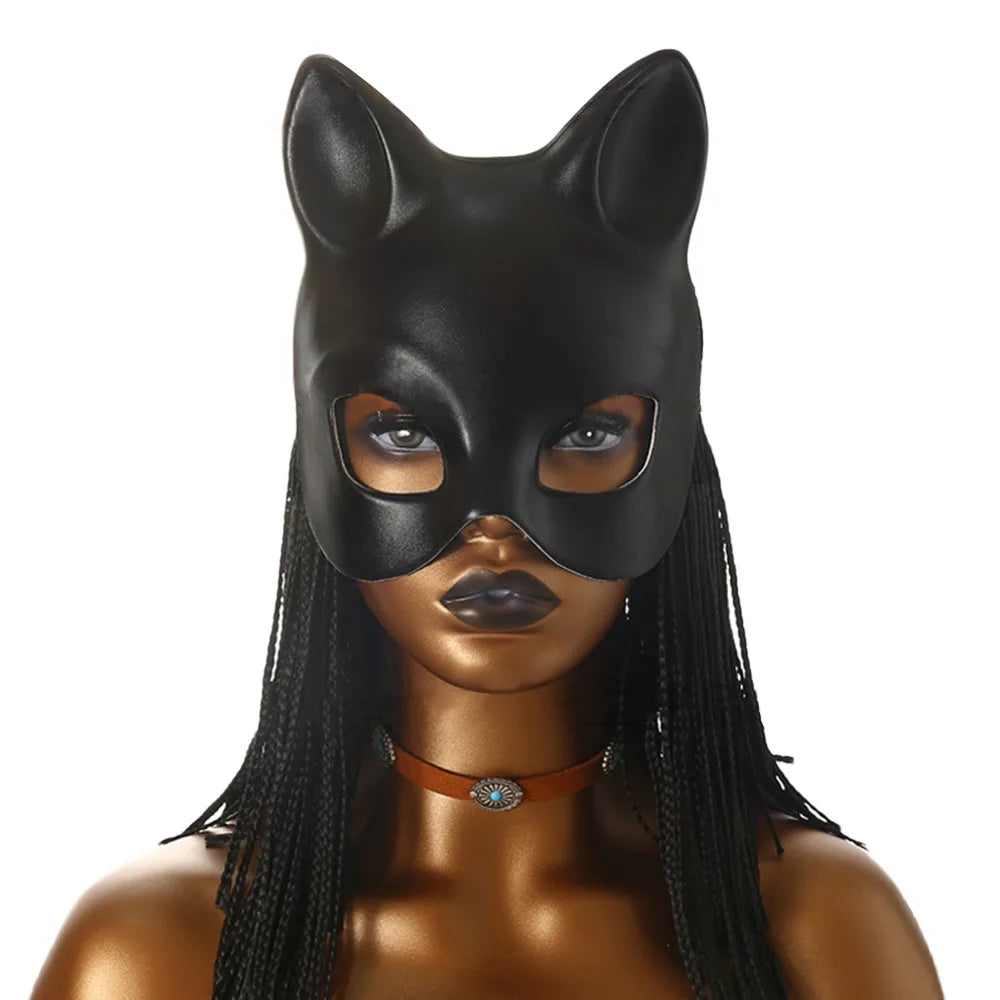 Fashion EVA Cat Girl Mask Venetian Party Party Makeup Ball Mardi Gras Mask Half Face Masquerade Mask