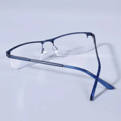 Light Half Frame Reading Glasses Blue Light For Presbyopia Eyeglasses with Diopters +1.0+1.25+1.5+1.75+2.0+2.25+2.5+2.75+3.0+4.0