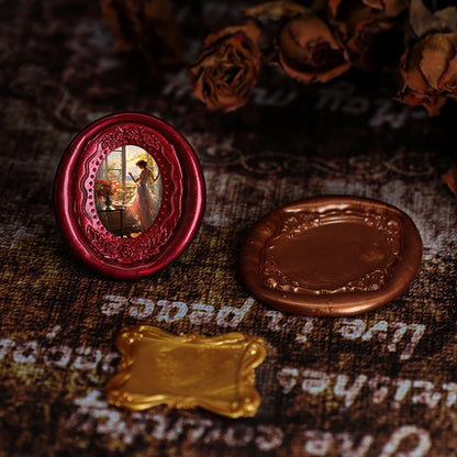 Photo Frame Series Sealing Wax Stamp Head Fire Paint Seal Wax Stamp Heads For DIY Scrapbooking Envelope Wedding Party Invitation