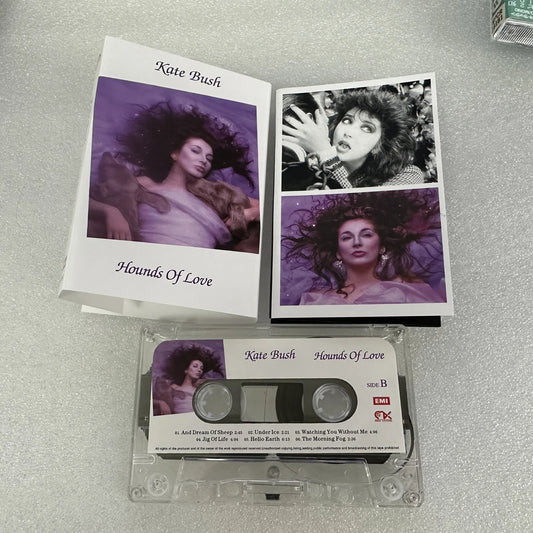 Rock Kate Bush Music Tape Hounds of Love Album Running up That Hill Cassettes Cosplay Walkman Recorder Car Soundtrack Box Gifts