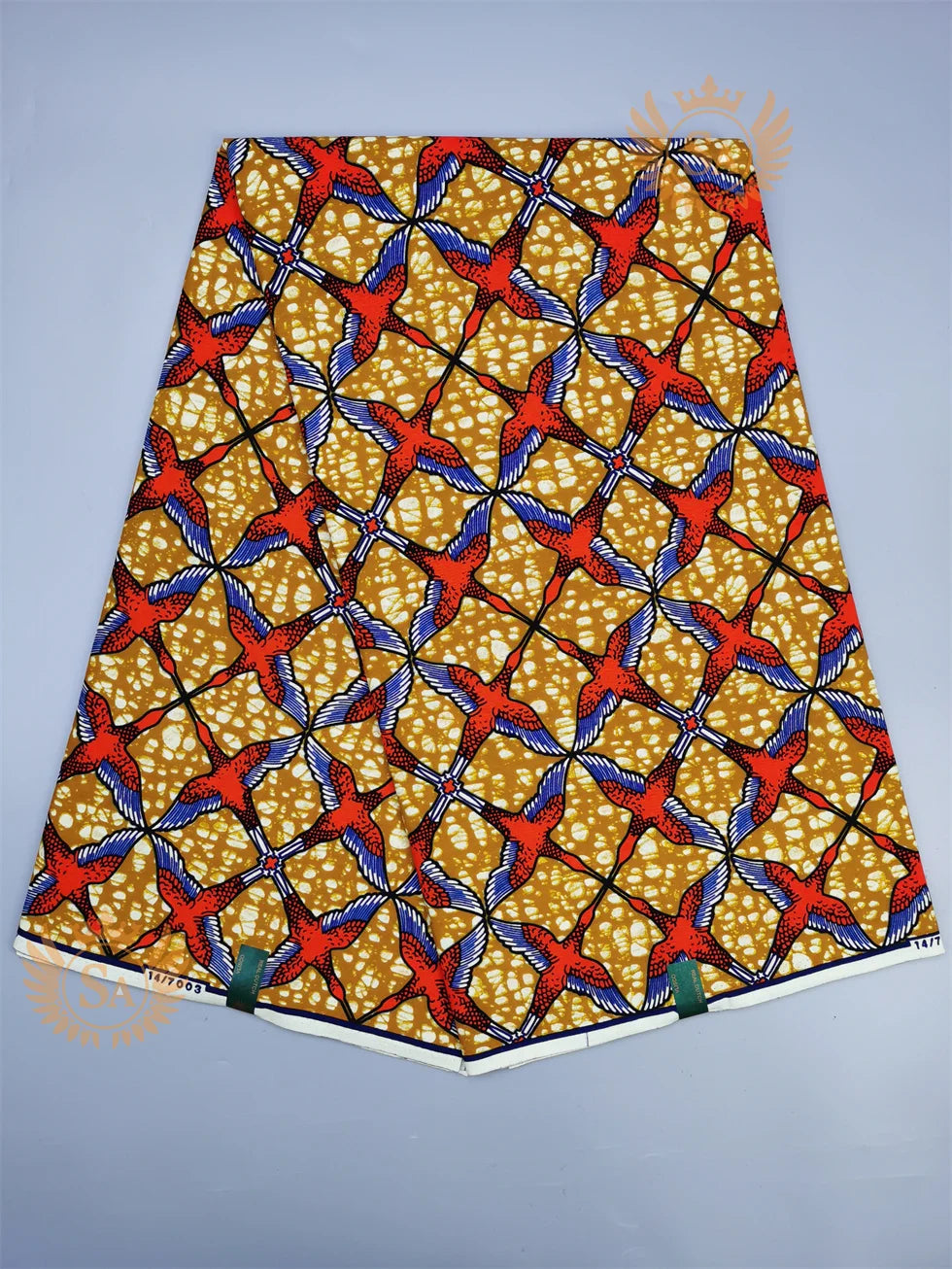 New 100% Cotton Original Real Wax Ankara Fabric 2021 African Print Fabric For Wedding Dress Tissue African Fabric Wax Fabric