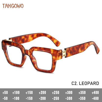 TANGOWO Plus Reading Glasses Women High Quality Eye Glass for Man Men Sunglasses Graduated Lenses to Read Women's Eyeglass Frame