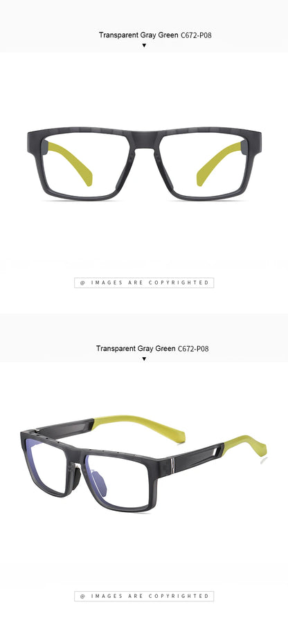 Men TR90 Anti Fog Eyeglasses Frame Blue Light Blocking Lenses Women Computer Glasses Prescription Myopia Reading Eyewear Frame