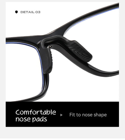 YIMARUILI Ultra-light TR90 Sports Glasses Men and Women Outdoor Cycling Fashion Square Optical Prescription Eyeglasses Frame 300