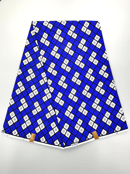 Dutch Ankara Wax Print Fabric High Quality Wax African Hollandais Fabric 100% Cotton Soft African Veritable Real Wax for Dress